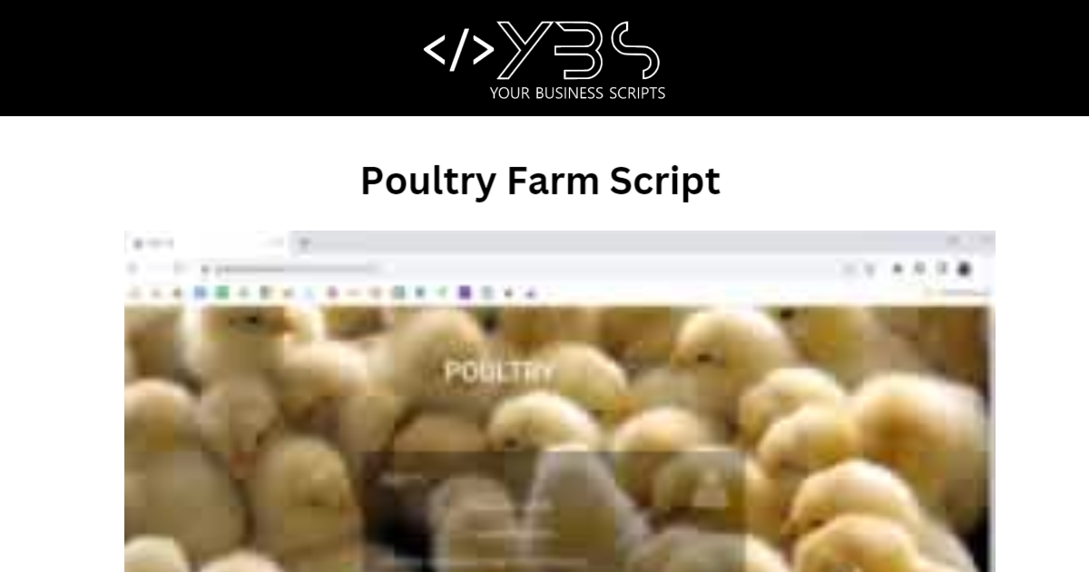 Poultry Farm Script